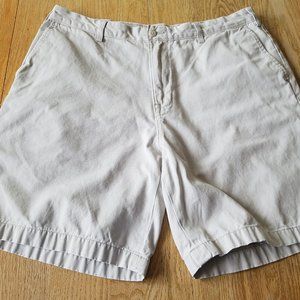 Nautica Flat Front Chino Shorts Men's Size 38x9